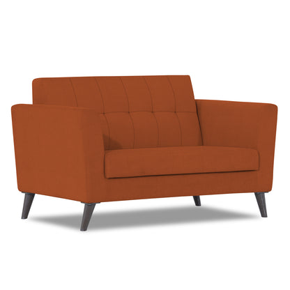 Adorn India Dannis 2 Seater Sofa (Rust)