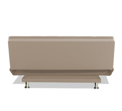 Adorn India New Aspen 3 Seater Sofa Cum Bed 4X6 (Light Beige)