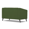 Adorn India Premium Laurel 2 Seater Sofa (Green) (3 Year Warranty)