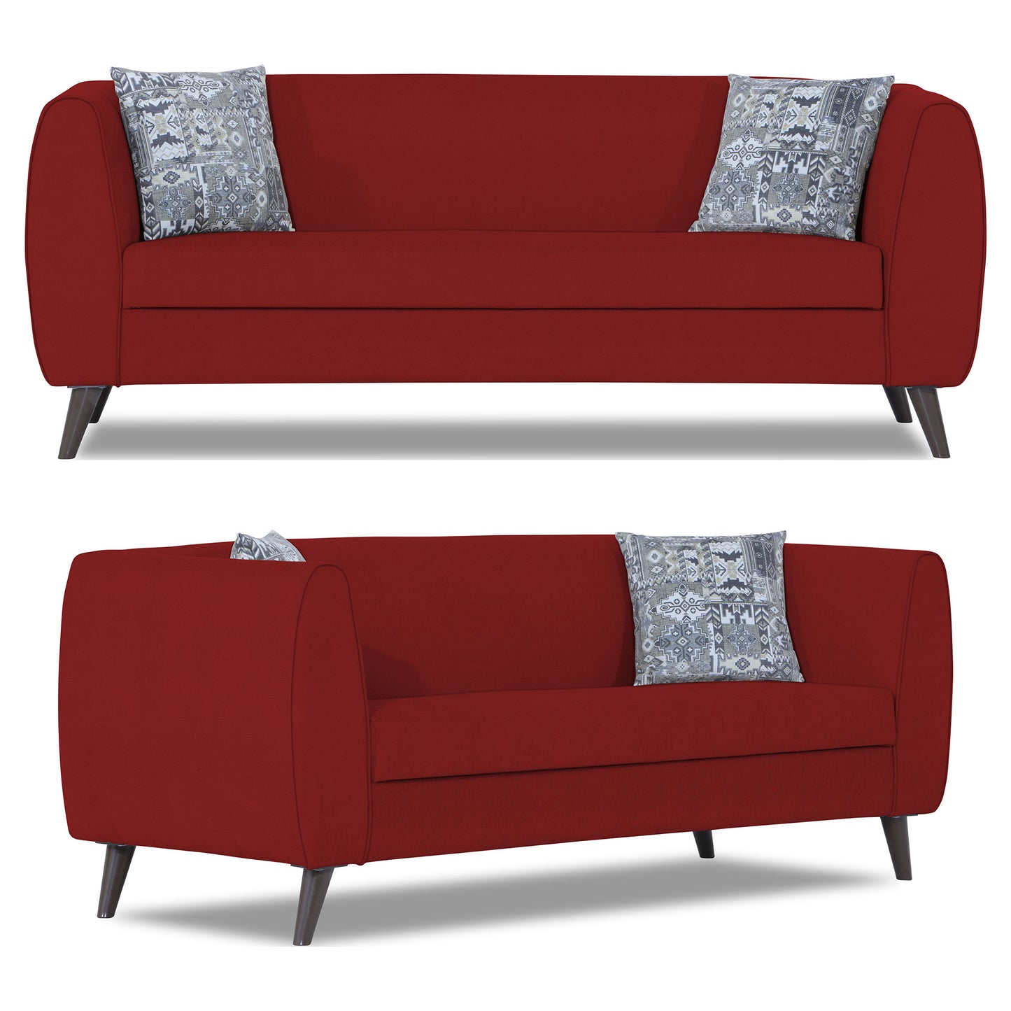 Adorn India Mason 3+2+1 6 Seater Sofa Set