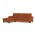 Adorn India Premium Raptor L Shape 6 Seater Sofa Set (LHS) (Rust)