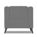 Adorn India Premium Laurel 1 Seater Sofa (Grey) (3 Year Warranty)
