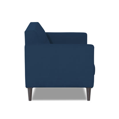 Adorn India Daniel 3 Seater Sofa (Blue)