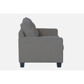 Adorn India Raptor 3 Seater Sofa (Grey)