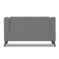 Adorn India Premium Laurel 2 Seater Sofa (Grey) (3 Year Warranty)