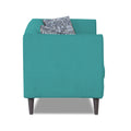 Adorn India Mason 3 Seater Sofa (Aqua Blue)