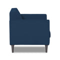 Adorn India Dannis 2 Seater Sofa (Blue) (3 Year Warranty)