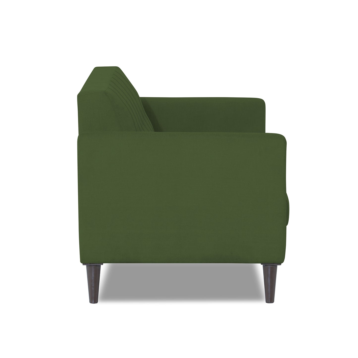 Adorn India Daniel 3 Seater Sofa (Green)