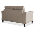 Adorn India Maddox Tufted 2 Seater Sofa (Beige) (3 Year Warranty)
