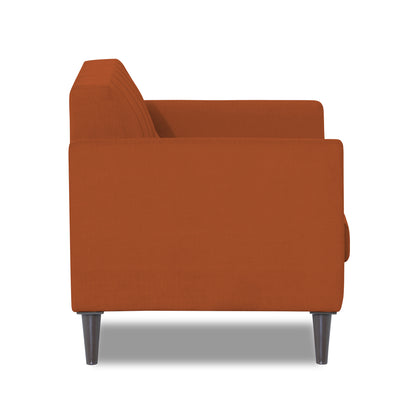 Adorn India Dannis 2 Seater Sofa (Rust)