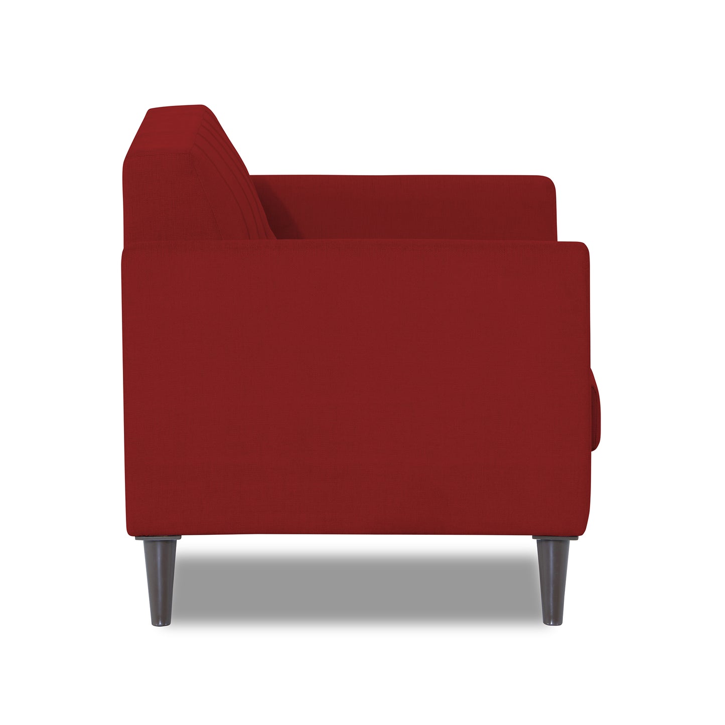 Adorn India Dannis 2 Seater Sofa (Red)