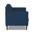 Adorn India Dannis 3 Seater Sofa (Blue) (3 Year Warranty)