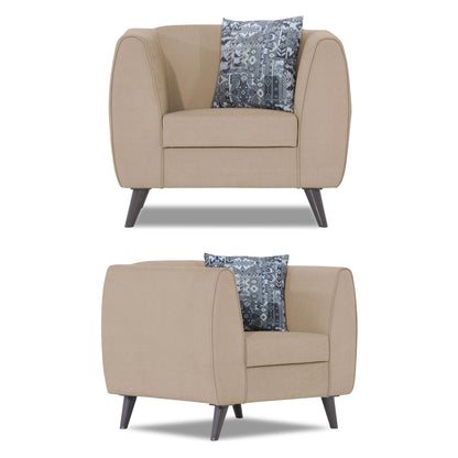Adorn India Mason 3+1+1 5 Seater Sofa Set