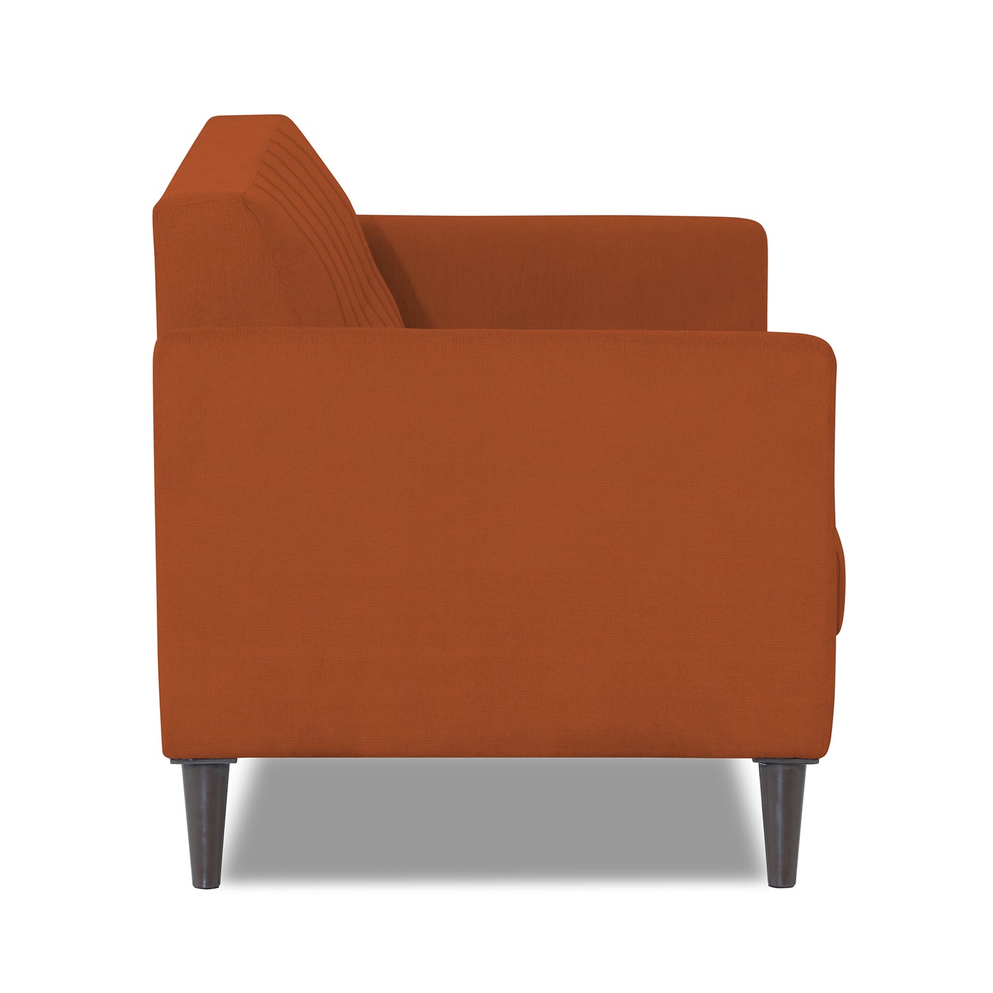 Adorn India Dannis 3 Seater Sofa (Rust)