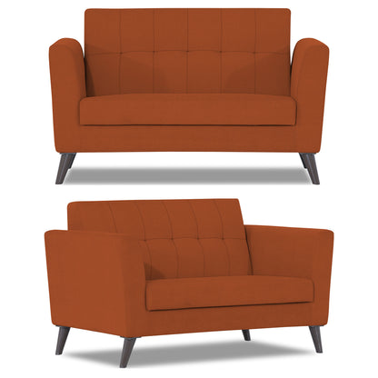 Adorn India Dannis 3+2+1 6 Seater Sofa Set (Rust)