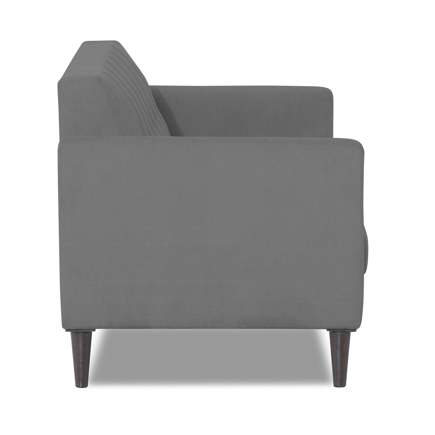 Adorn India Dannis 3 Seater Sofa (Grey)