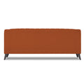 Adorn India Premium Laurel 3 Seater Sofa (Rust)(3 Year Warranty)