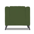 Adorn India Premium Laurel 1 Seater Sofa (Green) (3 Year Warranty)