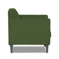 Adorn India Dannis 1 Seater Sofa (Green) (3 Year Warranty)