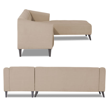 Adorn India Exclusive Mystic L Shape 6 Seater Sofa Set (RHS)