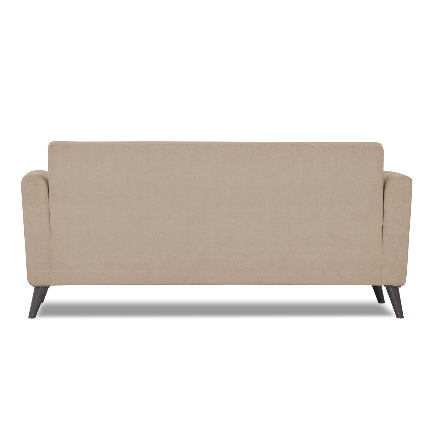Adorn India Daniel 3 Seater Sofa (Beige) (3 Year Warranty)