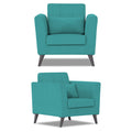 Daniel 3+2+1 6 Seater Sofa Set (Aqua Blue)