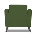 Adorn India Dannis 1 Seater Sofa (Green) (3 Year Warranty)