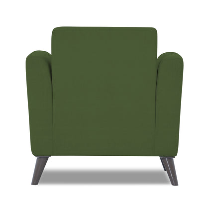 Adorn India Dannis 1 Seater Sofa (Green)