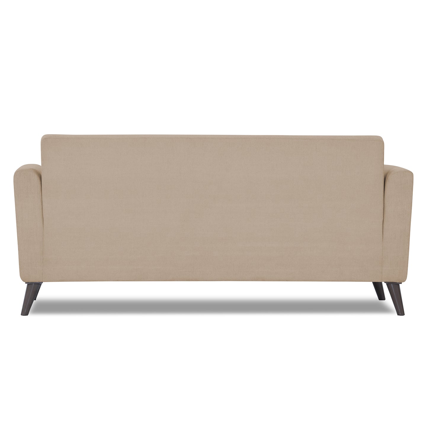 Adorn India Dannis 3 Seater Sofa (Beige)