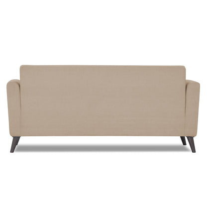 Adorn India Dannis 3 Seater Sofa (Beige)