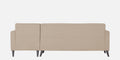 Adorn India Chilly L Shape 6 Seater Sofa Set RHS (Beige) (3 Year Warranty)