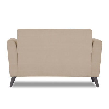 Adorn India Daniel 2 Seater Sofa (Beige)