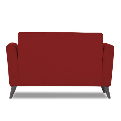 Adorn India Dannis 2 Seater Sofa (Red)