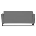 Adorn India Dannis 3 Seater Sofa (Grey) (3 Year Warranty)