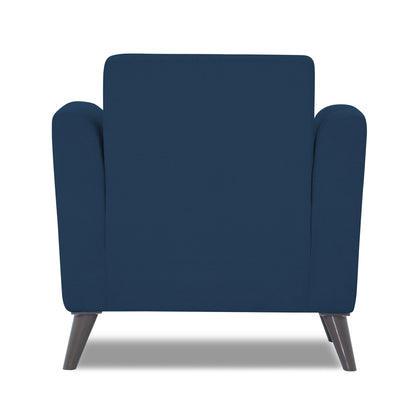 Adorn India Dannis 1 Seater Sofa (Blue)