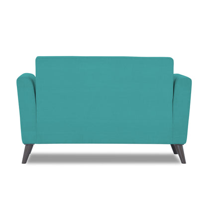 Adorn India Daniel 2 Seater Sofa (Aqua Blue)