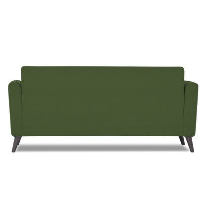 Adorn India Daniel 3 Seater Sofa (Green)