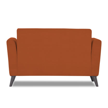 Adorn India Daniel 2 Seater Sofa (Rust)