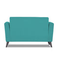 Adorn India Dannis 2 Seater Sofa (Aqua Blue) (3 Year Warranty)