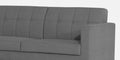 Adorn India Chilly L Shape 6 Seater Sofa Set LHS (Grey) (3 Year Warranty)