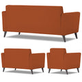 Daniel 3+2+1 6 Seater Sofa Set (Rust)