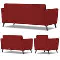 Daniel 3+2+1 6 Seater Sofa Set (Red)