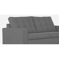 Adorn India Raptor 3 Seater Sofa (Grey)