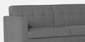 Adorn India Chilly L Shape 6 Seater Sofa Set RHS (Grey) (3 Year Warranty)