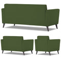 Daniel 3+2+1 6 Seater Sofa Set (Green)