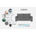 Raptor 3 Seater Sofa (Grey)