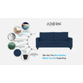 Raptor 3 Seater Sofa (Blue)