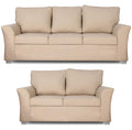 Alexia 3+2 5 Seater Sofa Set (Beige)