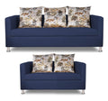 Alita 3+2 Compact 5 Seater Sofa Set (Blue)