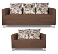 Alita 3+2 Compact 5 Seater Sofa Set (Camel)